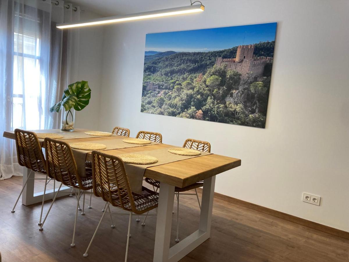 Apartamento Centrico, Climatizado Y Totalmente Equipado De 3 Habitaciones Para 6-7 Personas Santa Coloma De Farners Exterior photo