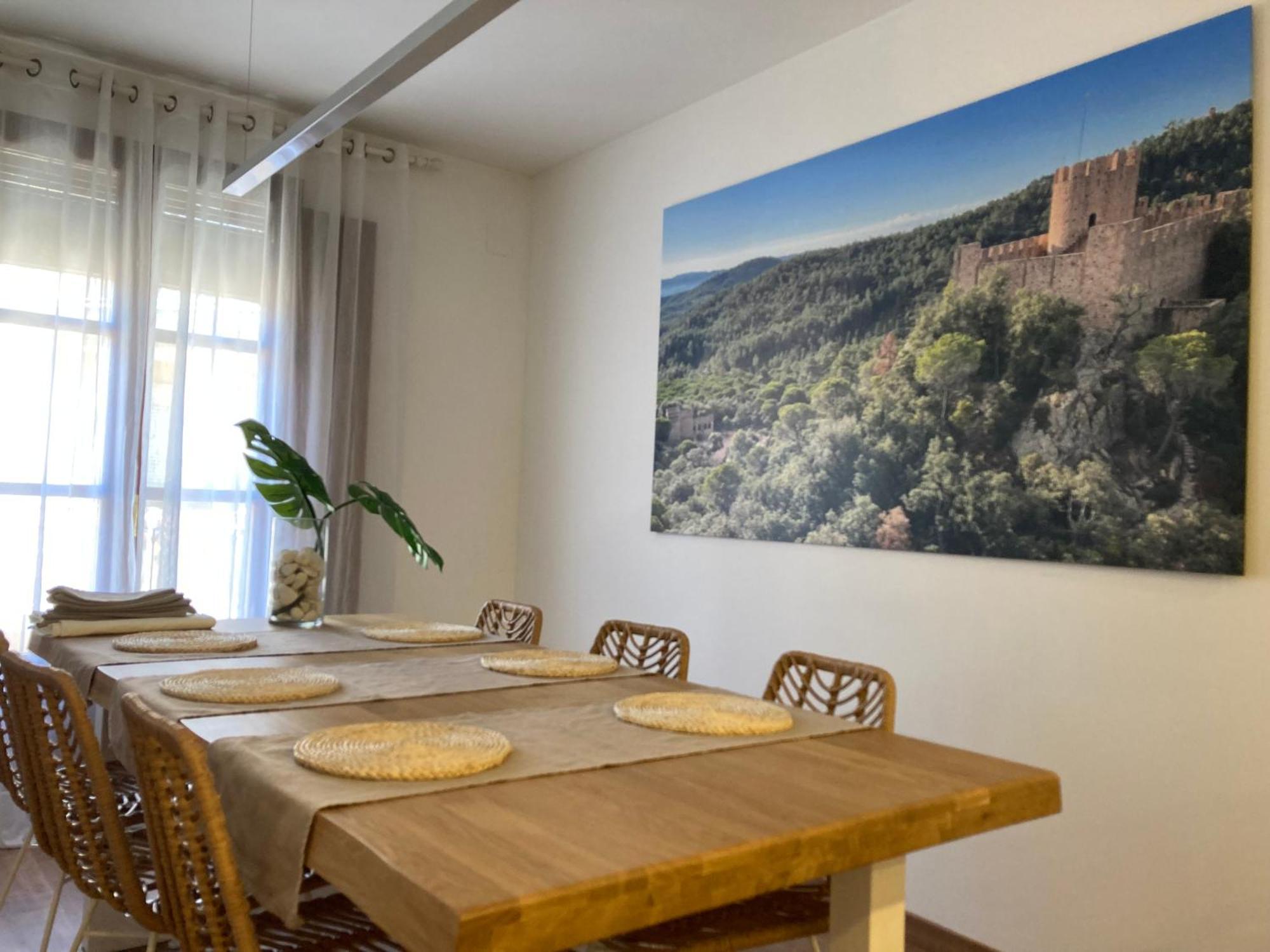 Apartamento Centrico, Climatizado Y Totalmente Equipado De 3 Habitaciones Para 6-7 Personas Santa Coloma De Farners Exterior photo